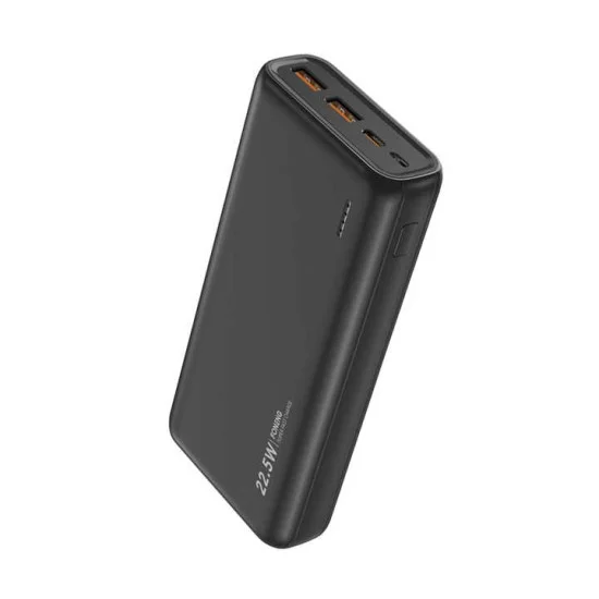 Foneng Power Bank P52 Dual USB 20000mAh 22.5W PD+QC3.0 Black